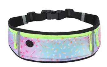 Спортивна сумка на пояс для бігу спорту фітнесу Пір'я