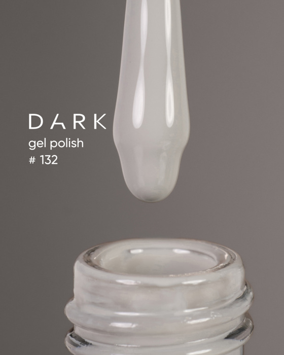 Dark gel polish 132, 6 ml, фото 1