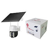 Бездротова вулична камера відеоспостереження 4G VC3-G PTZ із сонячною панеллю нічним баченням датчиком руху, фото 10