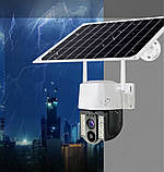 Бездротова вулична камера відеоспостереження 4G VC3-G PTZ із сонячною панеллю нічним баченням датчиком руху, фото 6