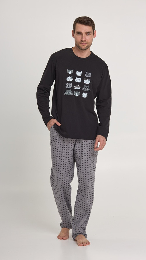 Піжама чоловіча натуральна трикотажна штани, кофта ELLEN FELIX 0880/15/02, фото 1