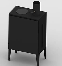 ПІЧЬ-БУРЖАЙКА CANADA З РАТІАТОРОМ, ДОЖИМ І ВАРАЧНОЮ ПОВЕРХНЕЮ "ЕКО ПІЧЬ", фото 4