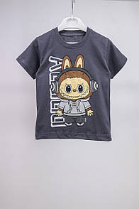 Дитяча футболка для хлопчика Лабубу кулір