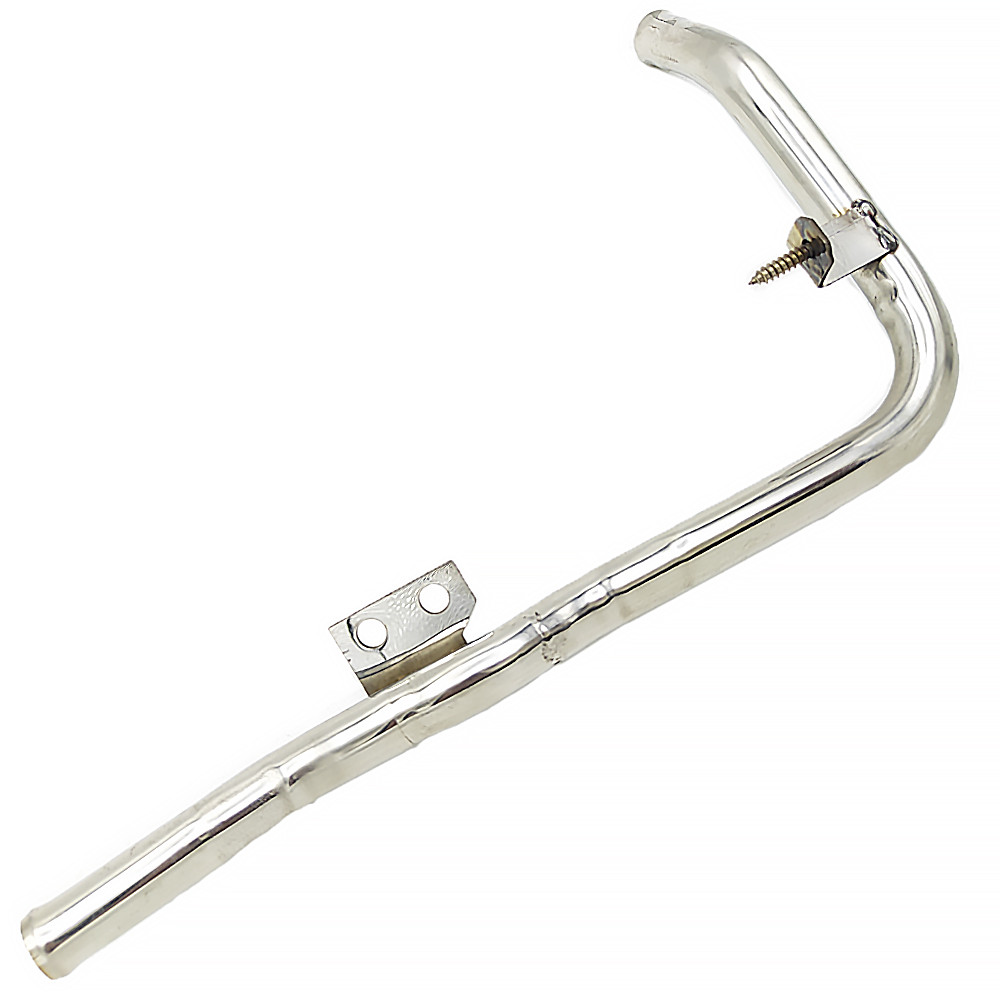 Патрубок охолодження 4A0121075 Audi  з нержавійки - ДОВІЧНА ГАРАНТІЯ, фото 1