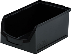Набір полімерних ящиків TBA A 160x104x75 мм, 7 шт. Чорний (964005R)