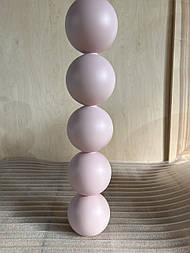 Меблеві ніжки і опори дерев'яні для столу кулі H.714 D.145 / Високі Кулі - 5.2