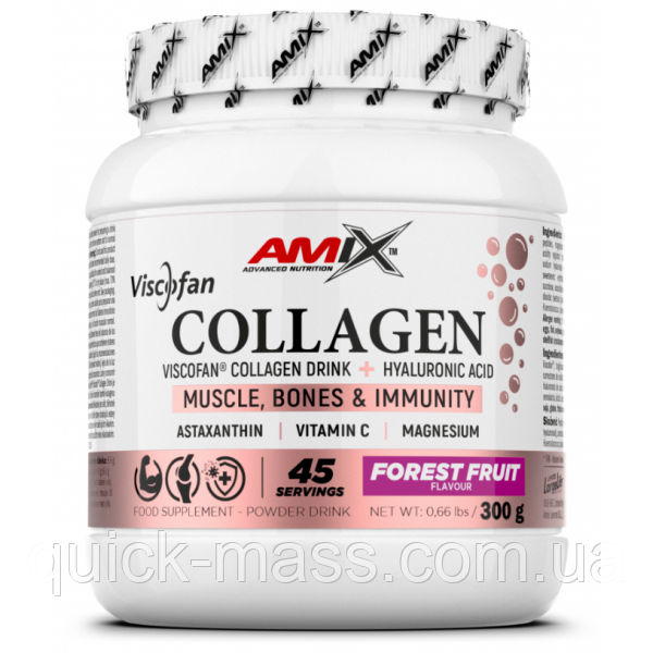 Колаген Amix Collagen Viscofan Drink 300g, фото 1