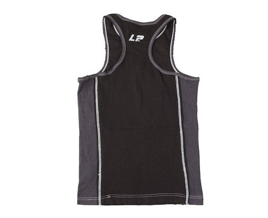 Спортивна чоловіча майка Legal Power Tanktop Eagle RIB чорна з сірим XXL, фото 3
