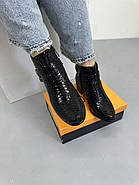 Ботильйони жіночі SANBORINA S439 чорні шкіряні 36, фото 2