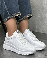 Кросівки жіночі 6 пар у ящику білого кольору 36-41, фото 2