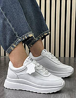 Кросівки жіночі 6 пар у ящику білого кольору 36-41, фото 4