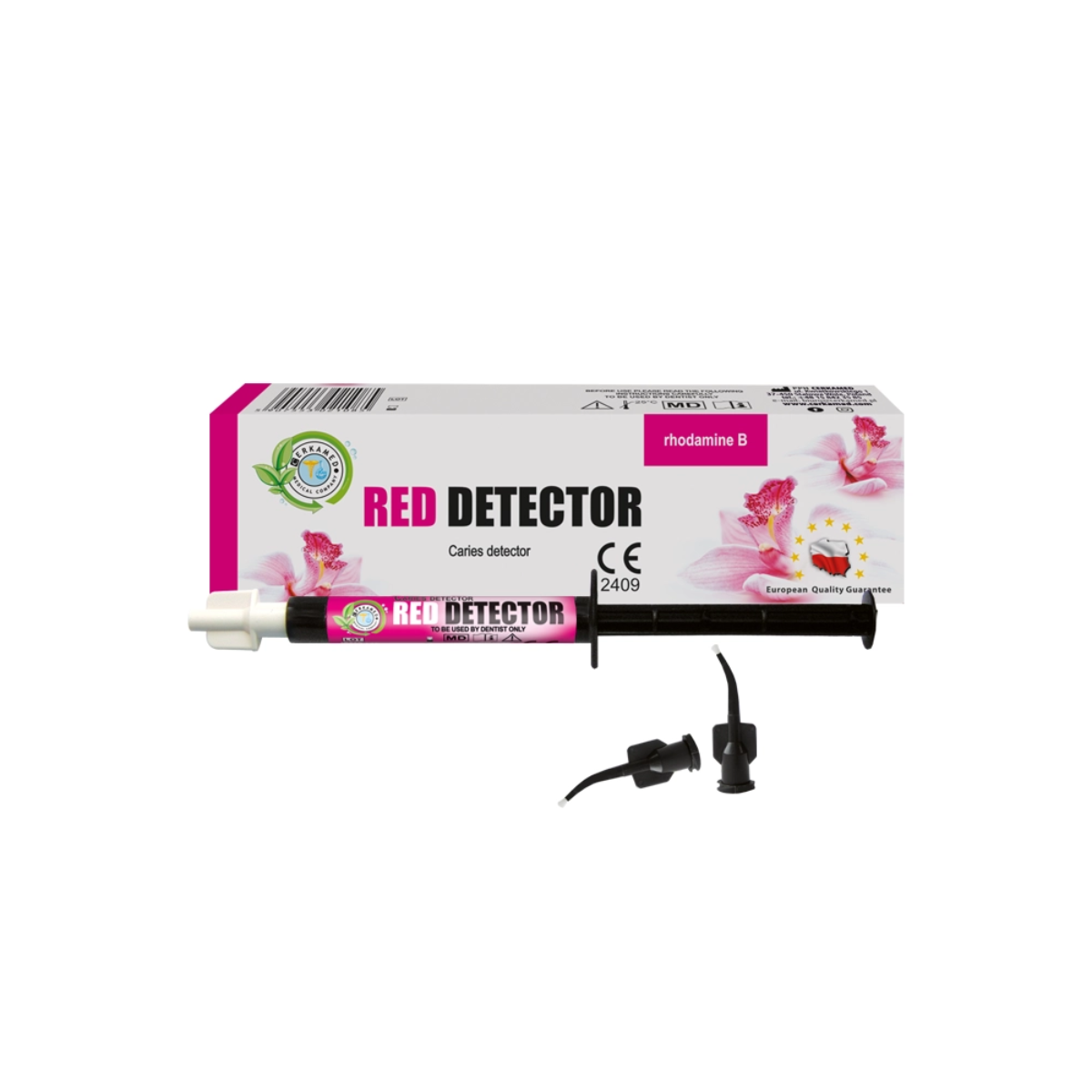 Індикатор карієсу RED DETECTOR / Індікатор карієсу Ред Детектор / Cerkamed 2 мл, фото 1
