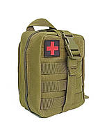 Підсумок військовий для аптечки швидкоскидний, олива