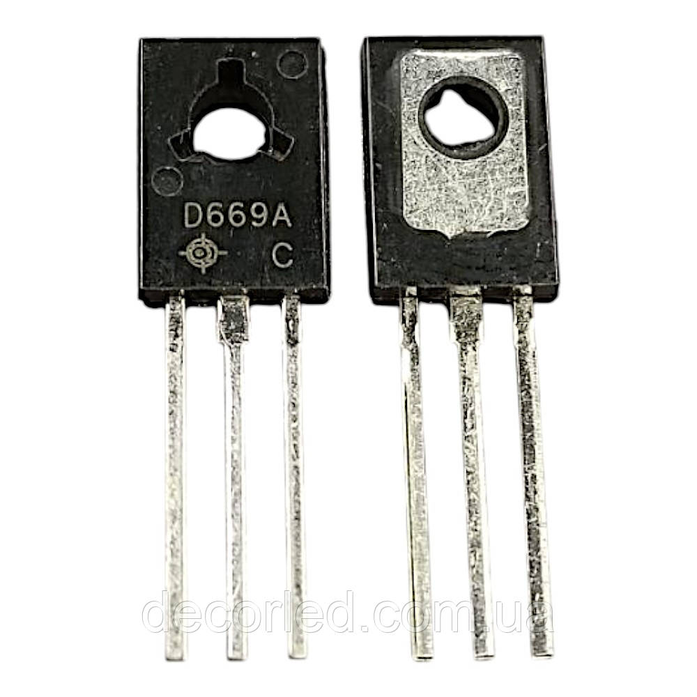 Транзистор 2SD669A-C TO-126 /Hitachi, фото 1