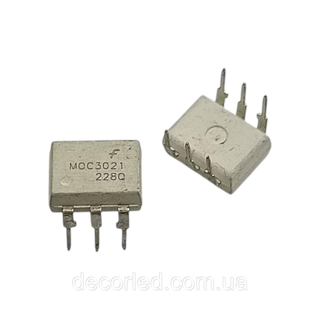 Оптопара MOC3021 /Fairchild Semiconductor, фото 1