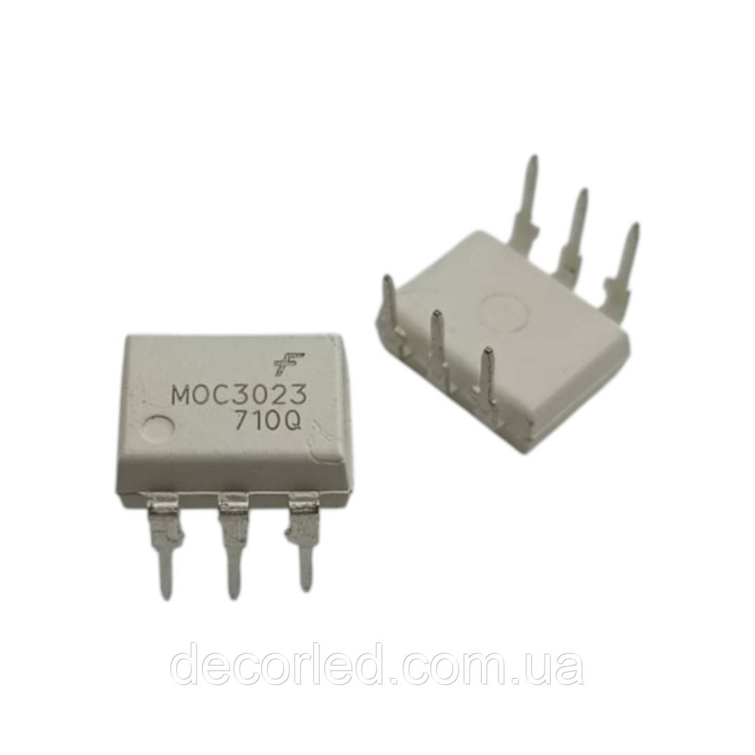 Оптопара MOC3023 /Fairchild Semiconductor, фото 1