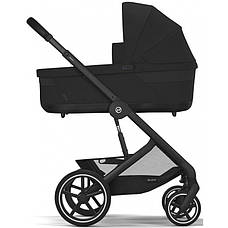 Коляска Cybex Balios S Lux 3 в 1  Moon Black / Автокрісло Cloud G Moon Black, фото 2