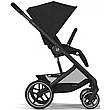 Коляска Cybex Balios S Lux 3 в 1  Moon Black / Автокрісло Cloud G Moon Black, фото 7