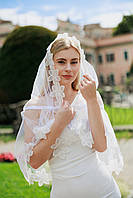 Палантин у церкву на хрещення, вінчання, хустина в церкву