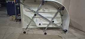 Душовий піддон 120*80*45 см асиметричний акриловий правий Ko&Po, фото 4