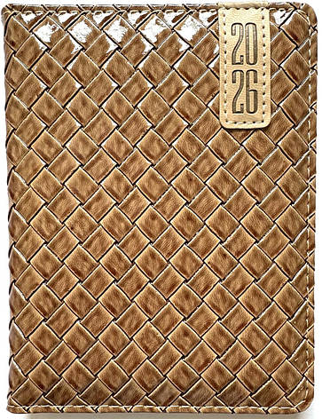 Щоденник 2026р. Bourgeois А-6 шкірзам 9933 #, фото 1