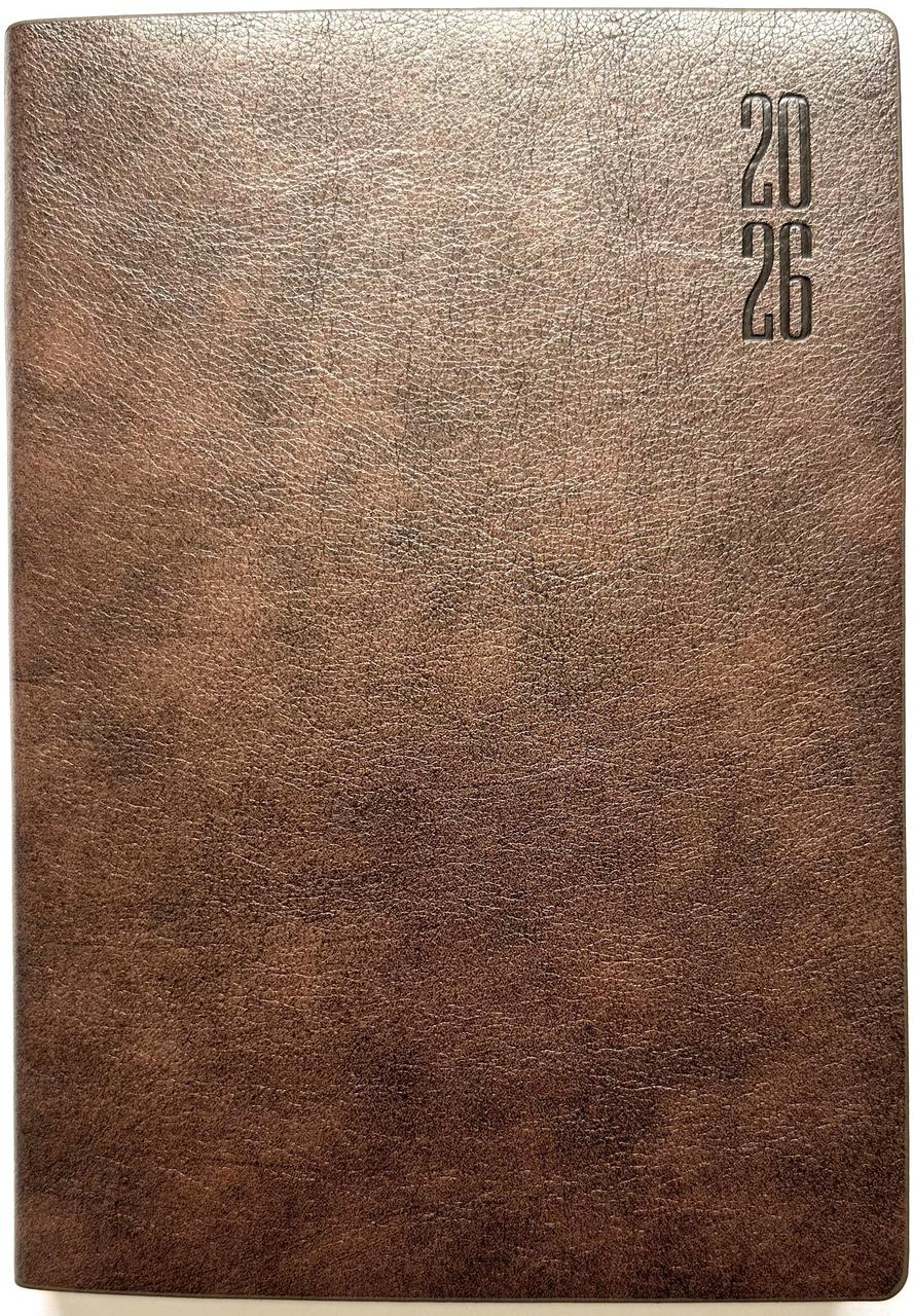 Щоденник 2026р. Bourgeois А-5 шкірзам 9905 =