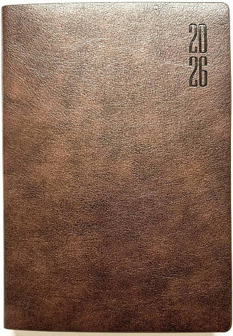Щоденник 2026р. Bourgeois А-5 шкірзам 9905 =, фото 1