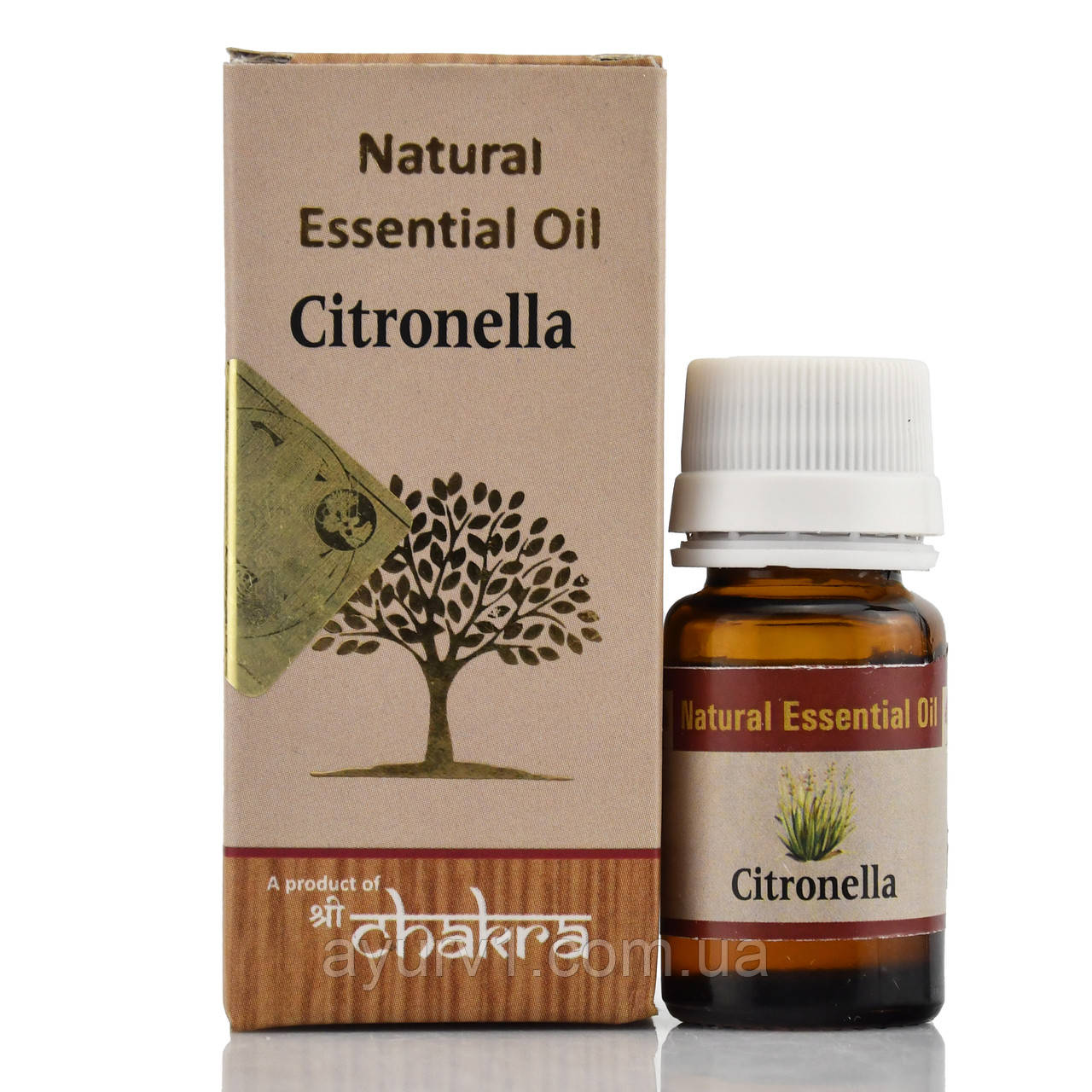 Ефірна олія Цитронелова "Чакра"/10 ml