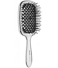Гребінець для волосся Janeke Superbrush 1830 the Original Italian Design Silver, 1 шт (8006060593362)