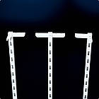 Стійка "PENELOPE ODISSEY" 2400х1630х480мм. Рейл вішало для одягу, стелаж поличний з вішалками та полицями, фото 8