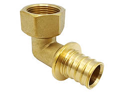 Кутник натяжний V&G 16x1/2" із внутрішньою різьбою VG-511551