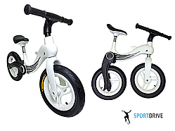 Дитячий складаний біговел Dolphin для дітей віком від 2 до 5 років. Білий колір