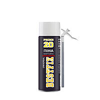 Піна монтажна ручна під трубку 300 мл всесезонна 20 л вихід піни BestFIX Universal