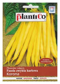 Квасоля спаржева жовта Korona / Корона 40 г Plantico, Польща