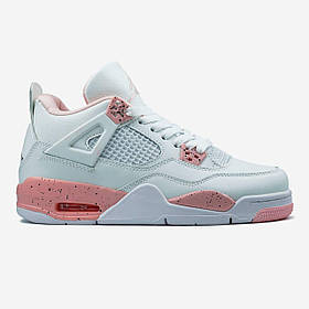 Баскетбольні кросівки Jordan 4 Peach White