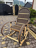 Крісло качалка із лози «Еліт", фото 5