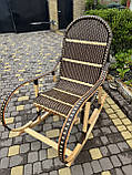 Крісло качалка із лози «Еліт", фото 7