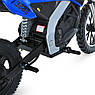 Дитячий електро мотоцикл пітбайк двоколісний на акумуляторі Bambi M 6076 для дітей 3-8 років Синій, фото 4