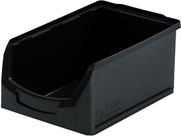 Набір полімерних ящиків TBA A 160x104x75 мм, 7 шт. Чорний (964005R)