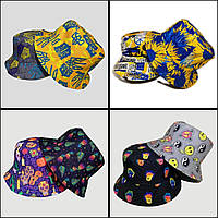 Стильна літня двостороння панама унісекс (Розмір 50-52,52-54,54-55,56-57), Різні кольори