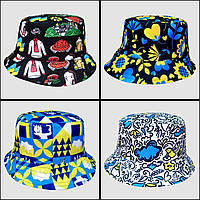 Стильна літня двостороння панама унісекс (Розмір 50-52,52-54,54-55,56-57), Різні кольори