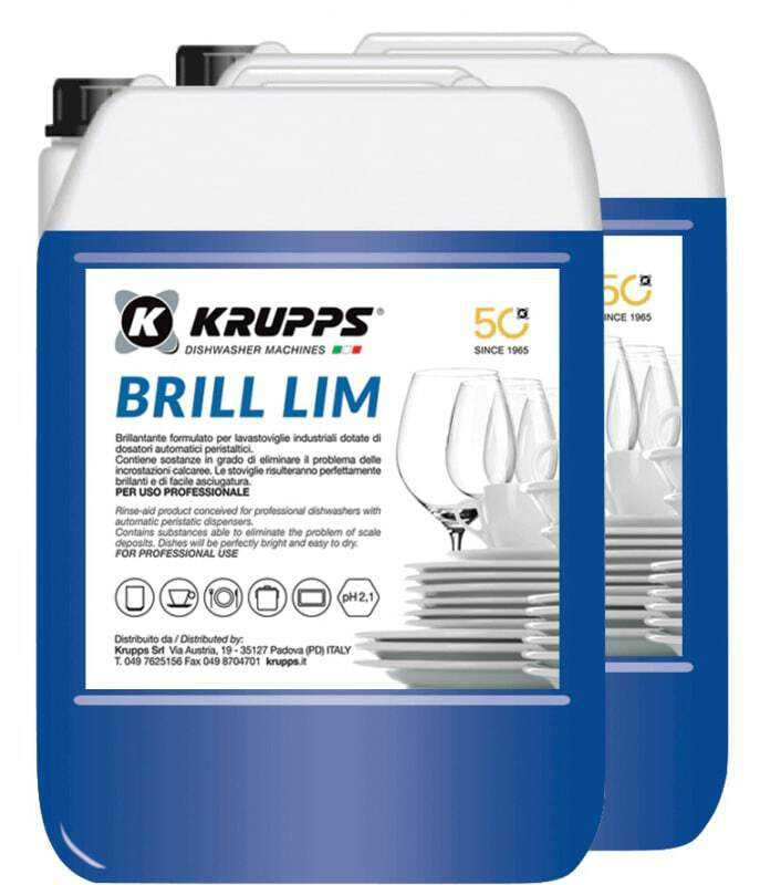 Професійний ополіскуючий засіб Krupps CB5X2RU BRILL LIM (2x5 кг), фото 1