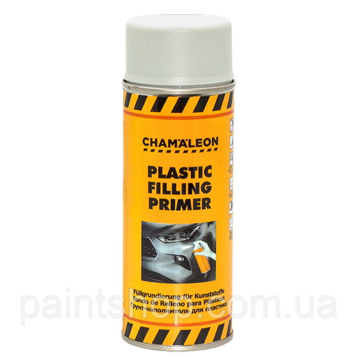 Грунт-наповнювач аерозольний Chamaeleon Plastic Filling Primer для пластику 400 мл, фото 1