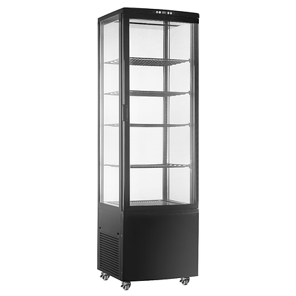 ВІТРИНА ХОЛОДИЛЬНА HURAKAN HKN-UPD238B BLACK, фото 1