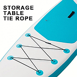 САП дошка синя стрілка для серфінгу, сапборд для веслування стоячи, фото 3