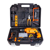 Дриль із набором інструментів 95 предметів (220V,750W,0-2900об/хв), в кейсі IS-1095