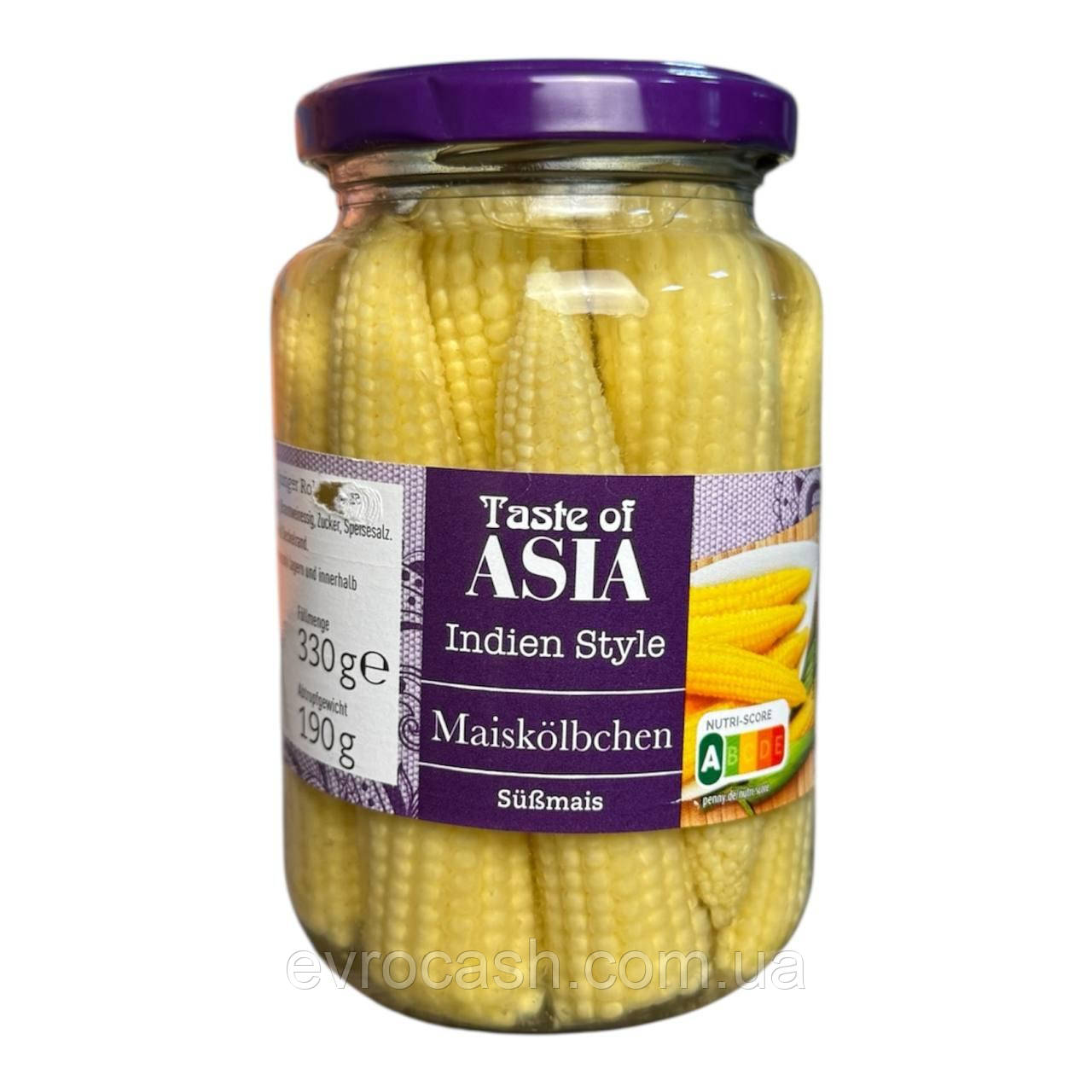 Кукурудза маринована Taste of Asia 330 г, фото 1