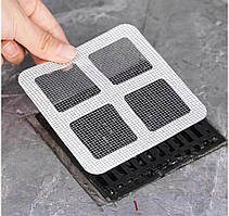 Захисні сіточки в злив душу та ванної, фільтр для зливу від волосся, набір із 5 шт.