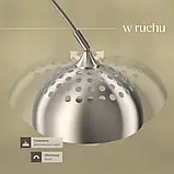 Дизайнерська ретро-лампа Arcus матовий нікель, фото 4