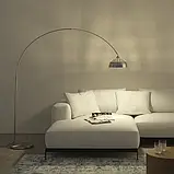 Дизайнерська ретро-лампа Arcus матовий нікель, фото 5